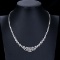 14k Gold 1.20 Ct Natural H Diamond Necklace