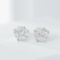 14k Gold 0.60 Ct Natural H Diamond Earrings