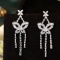 14k Gold 1.40 Ct Natural H Diamond Earrings