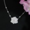 14k Gold 2.8 Ct Natural H Diamond Necklace