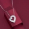 14k Gold 0.82 Ctw Natural H Diamond Necklace