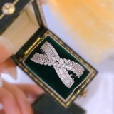 14k Gold 0.75 Ct Natural H Diamond Ring