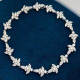 14k Gold 2.78 Ct Natural H Diamond Bracelet