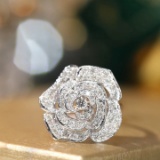 14k Gold 1 Ct Natural H Diamond Ring