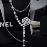 14k Gold 0.65 Ct Natural H Diamond Necklace