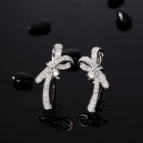 14k Gold 0.52 Ctw Natural H Diamond Earrings