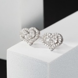 14k Gold 0.60 Ctw Natural H Diamond Earrings