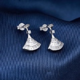 14k Gold 0.60 Ctw Natural H Diamond Earrings