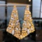 14k Gold 16.96 Ctw Natural Yellow Diamond & Diamond Earrings