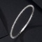 14k Gold 1.97 Ct Natural H Diamond Bangle