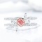 14k Gold 0.72 Ctw Natural Pink Diamond & Diamond Ring