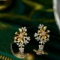 14k Gold 0.56 Ct Natural H Diamond Earrings