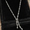 14k Gold 1.3 Ct Natural H Diamond Necklace