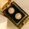 14k Gold 0.46 Ct Natural H Diamond Earrings