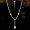 14k Gold 3.8 Ct Natural H Diamond Necklace