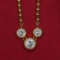 14k Gold 1.07 Ct Natural H Diamond Necklace