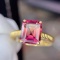 14k Gold 2.68 Ct Natural Tourmaline Ring