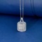 14k Gold 0.85 Ctw Natural H Diamond Necklace