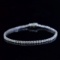 14k Gold 3 Ct Natural H Diamond Bracelet