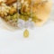14k Gold 1.53 Ctw Natural Yellow Diamond & Diamond Necklace