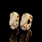 14k Gold 0.3 Ct Natural H Diamond Earrings