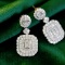 14k Gold 1.6 Ct Natural H Diamond Earrings