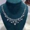 14k Gold 3.56 Ct Natural H Diamond Necklace