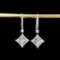 14k Gold 1.03 Ctw Natural H Diamond Earrings