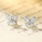 14k Gold 0.26 Ctw Natural H Diamond Earrings