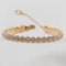 14k Gold 1.79 Ct Natural H Diamond Bracelet
