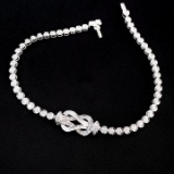 14k Gold 1 Ct Natural H Diamond Bracelet