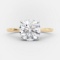 14k Gold 2.00 Ct Natural W Diamond Ring
