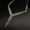 14k Gold 3.35 Ct Natural H Diamond Necklace