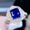 14k Gold 2.02 Ct Natural Sapphire & Diamond Ring