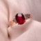 14k Gold 2.05 Ct Natural Tourmaline & Diamond Ring