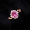 14k Gold 1.85 Ctw Natural Sapphire & Diamond Ring