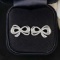 14k Gold 0.6 Ct Natural H Diamond Earrings