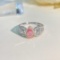 14k Gold 0.86 Ctw Natural Pink Diamond & Diamond Ring