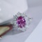 14k Gold 1.75 Ctw Natural Sapphire & Diamond Ring