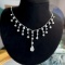 14k Gold 2.05 Ct Natural H Diamond Necklace