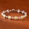 14k Gold 1.25 Ctw Natural Yellow Diamond & Diamond Bracelet