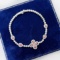 14k Gold 2.05 Ctw Natural Pink Diamond & Diamond Bracelet
