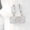 14k Gold 0.80 Ctw Natural H Diamond Earrings