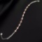 14k Gold 2.47 Ctw Natural Pink Diamond & Diamond Bracelet