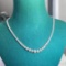 14k Gold 6 Ct Natural H Diamond Necklace