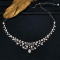 14k Gold 3.56 Ct Natural H Diamond Necklace