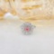 14k Gold 1.13 Ctw Natural Pink Diamond & Diamond Ring