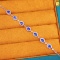 14k Gold 2.76 Ctw Natural Sapphire & Diamond Bracelet