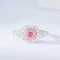 14k Gold 0.72 Ctw Natural Pink Diamond & Diamond Ring