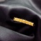 14k Gold 0.6 Ct Natural Yellow Diamond Ring